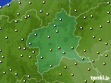 群馬県のアメダス実況(気温)(2022年10月08日)