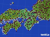 近畿地方のアメダス実況(日照時間)(2022年10月26日)