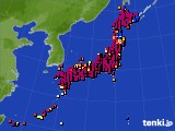 アメダス実況(日照時間)(2022年10月26日)