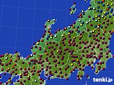 北陸地方のアメダス実況(日照時間)(2022年11月02日)