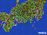 2022年11月02日の東海地方のアメダス(日照時間)
