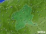 群馬県のアメダス実況(気温)(2022年11月02日)