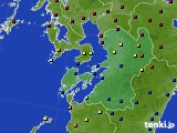 2022年11月03日の熊本県のアメダス(日照時間)