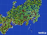 2022年11月04日の関東・甲信地方のアメダス(日照時間)