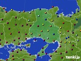 兵庫県のアメダス実況(日照時間)(2022年11月04日)