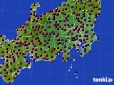 関東・甲信地方のアメダス実況(日照時間)(2022年11月06日)