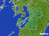 2022年11月06日の熊本県のアメダス(日照時間)