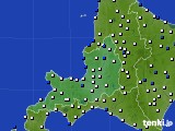 道央のアメダス実況(風向・風速)(2022年11月06日)