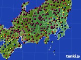 関東・甲信地方のアメダス実況(日照時間)(2022年11月07日)