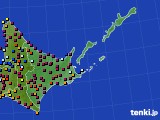 道東のアメダス実況(日照時間)(2022年11月10日)