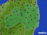 2022年11月11日の福島県のアメダス(日照時間)