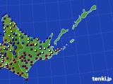 道東のアメダス実況(日照時間)(2022年11月14日)