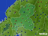 岐阜県のアメダス実況(日照時間)(2022年11月17日)