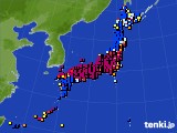 アメダス実況(日照時間)(2022年11月18日)