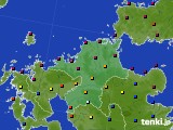 福岡県のアメダス実況(日照時間)(2022年11月18日)