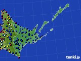 道東のアメダス実況(日照時間)(2022年11月19日)