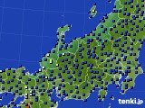 2022年11月20日の北陸地方のアメダス(日照時間)