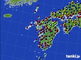 九州地方のアメダス実況(日照時間)(2022年11月26日)