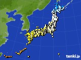 アメダス実況(気温)(2022年11月28日)