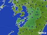 2022年11月29日の熊本県のアメダス(日照時間)