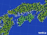2022年11月30日の四国地方のアメダス(日照時間)