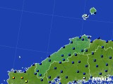 2022年11月30日の島根県のアメダス(日照時間)