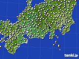 東海地方のアメダス実況(気温)(2022年11月30日)