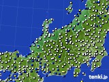 2022年11月30日の北陸地方のアメダス(風向・風速)