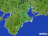 三重県のアメダス実況(日照時間)(2022年12月16日)