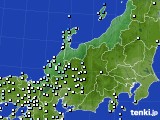 北陸地方のアメダス実況(降水量)(2022年12月17日)