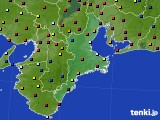 三重県のアメダス実況(日照時間)(2022年12月18日)