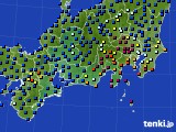 東海地方のアメダス実況(日照時間)(2022年12月21日)