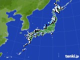 アメダス実況(降水量)(2022年12月23日)