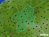 群馬県のアメダス実況(日照時間)(2022年12月23日)