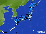 アメダス実況(気温)(2022年12月23日)