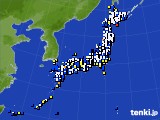 アメダス実況(風向・風速)(2022年12月23日)