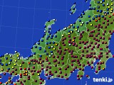 北陸地方のアメダス実況(日照時間)(2022年12月28日)