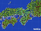 近畿地方のアメダス実況(日照時間)(2022年12月30日)