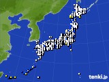 2022年12月30日のアメダス(風向・風速)