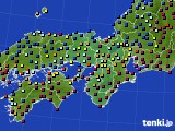 近畿地方のアメダス実況(日照時間)(2022年12月31日)