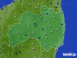 2023年01月01日の福島県のアメダス(風向・風速)