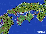 2023年01月02日の四国地方のアメダス(日照時間)