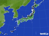 アメダス実況(降水量)(2023年01月03日)