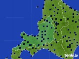 道央のアメダス実況(気温)(2023年01月03日)