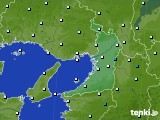 大阪府のアメダス実況(気温)(2023年01月03日)