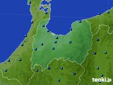 富山県のアメダス実況(気温)(2023年01月04日)