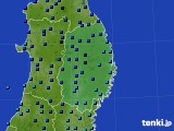 2023年01月04日の岩手県のアメダス(気温)