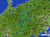 長野県のアメダス実況(日照時間)(2023年01月05日)