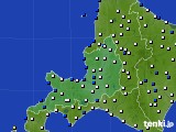 道央のアメダス実況(風向・風速)(2023年01月05日)