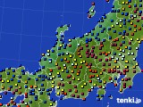 北陸地方のアメダス実況(日照時間)(2023年01月06日)